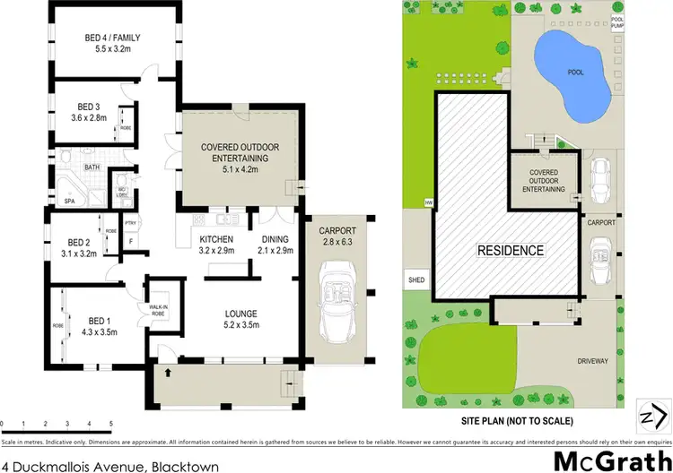 Floorplan of Homely house listing, 4 Duckmallois Avenue, Blacktown NSW 2148