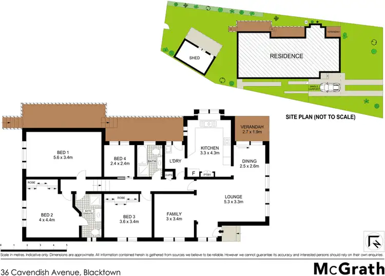 Floorplan of Homely house listing, 36 Cavendish Avenue, Blacktown NSW 2148