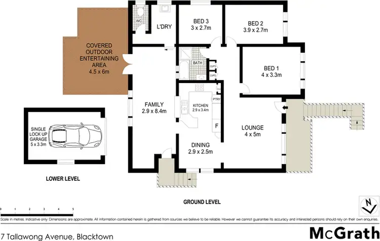 Floorplan of Homely house listing, 7 Tallawong Avenue, Blacktown NSW 2148