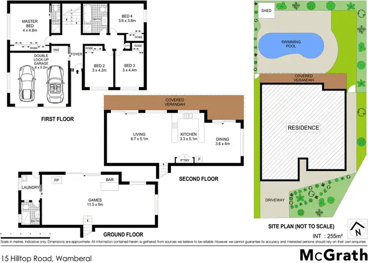 Floorplan of Homely house listing, 15 Hilltop Road, Wamberal NSW 2260