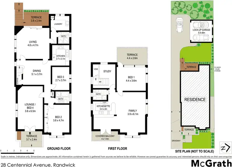Floorplan of Homely house listing, 28 Centennial Avenue, Randwick NSW 2031