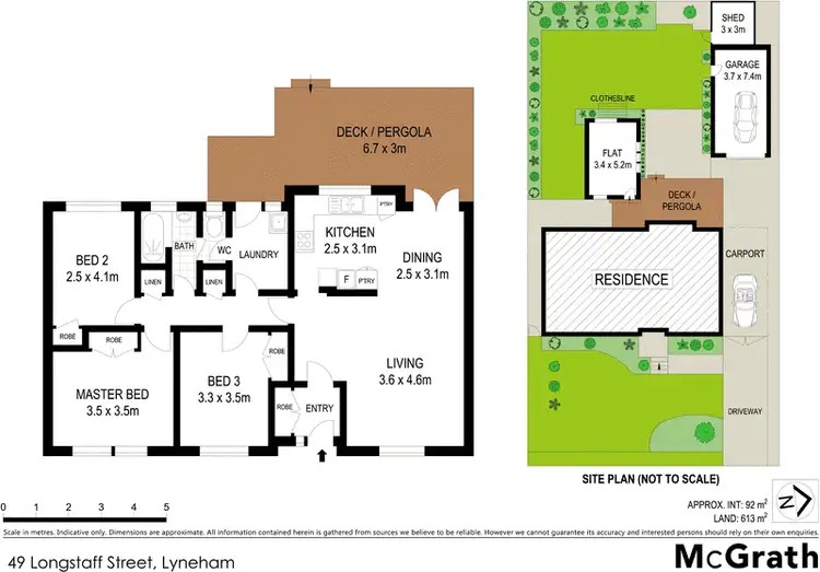 Floorplan of Homely house listing, 49 Longstaff Street, Lyneham ACT 2602