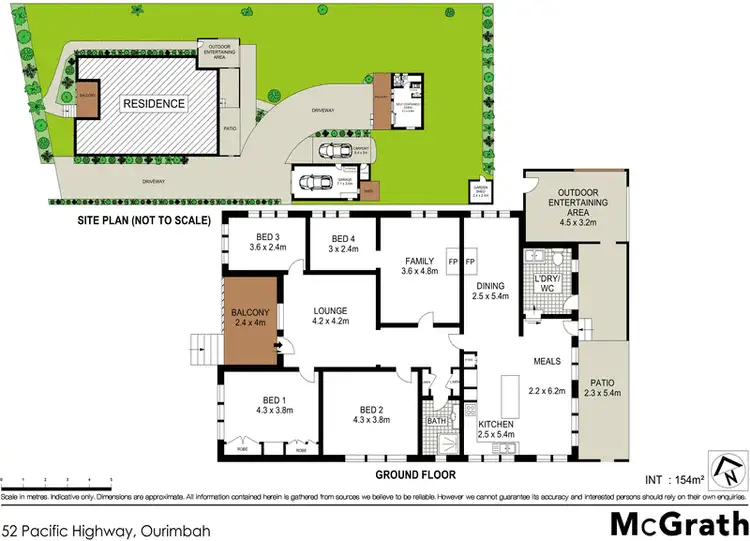 Floorplan of Homely house listing, 52 Pacific Highway, Ourimbah NSW 2258