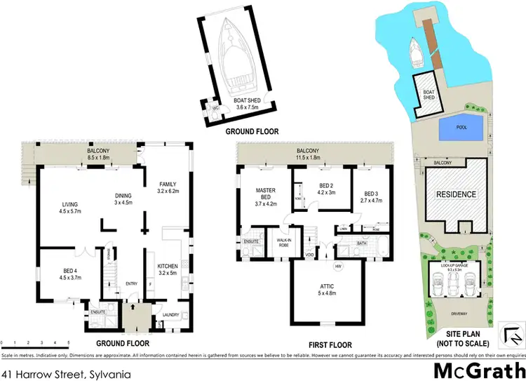 Floorplan of Homely house listing, 41 Harrow Street, Sylvania NSW 2224
