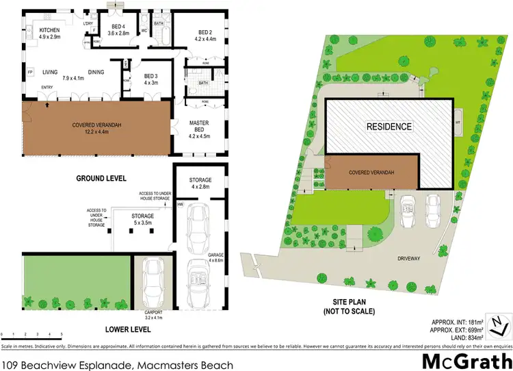 Floorplan of Homely house listing, 109 Beachview Esplanade, Macmasters Beach NSW 2251