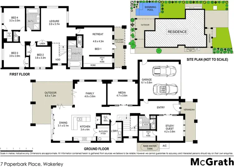 Floorplan of Homely house listing, 7 Paperbark Place, Wakerley QLD 4154