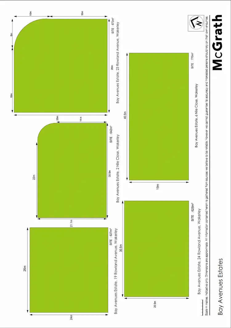 Floorplan of Homely land listing, 6 Nile Close, Wakerley QLD 4154
