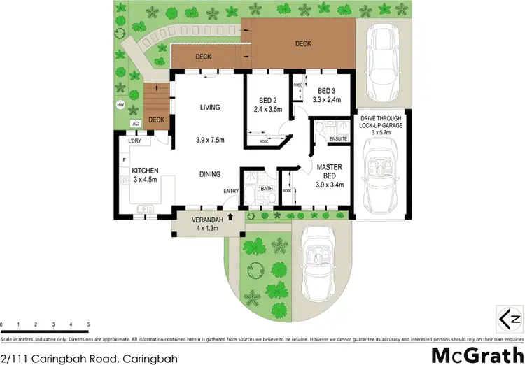 Floorplan of Homely villa listing, 2/111 Caringbah Road, Caringbah NSW 2229