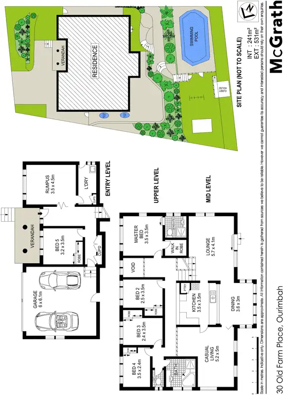 Floorplan of Homely house listing, 30 Old Farm Place, Ourimbah NSW 2258