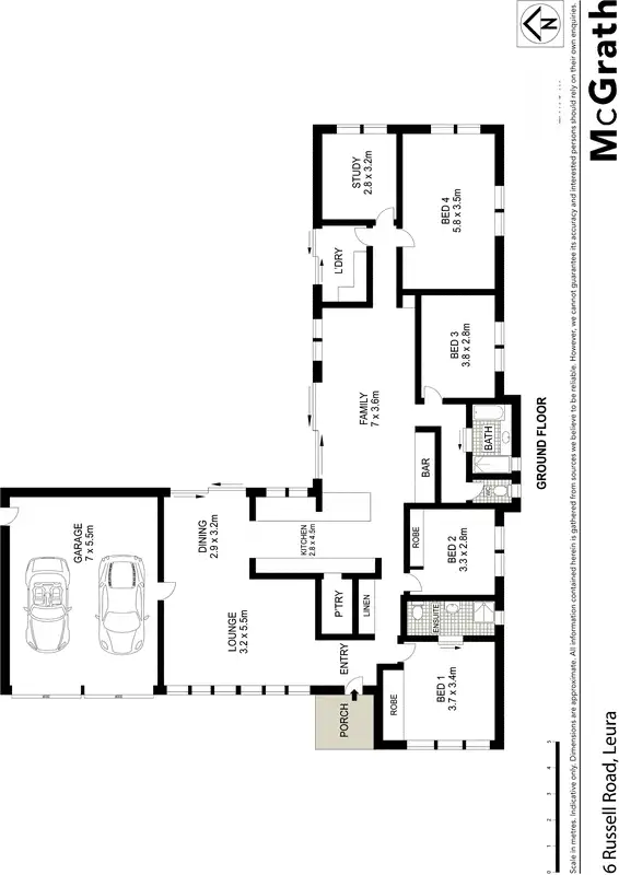 Floorplan of Homely house listing, 6 Russell Road, Leura NSW 2780
