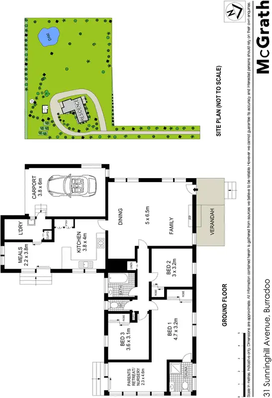 Floorplan of Homely house listing, 31 Sunninghill Avenue, Burradoo NSW 2576