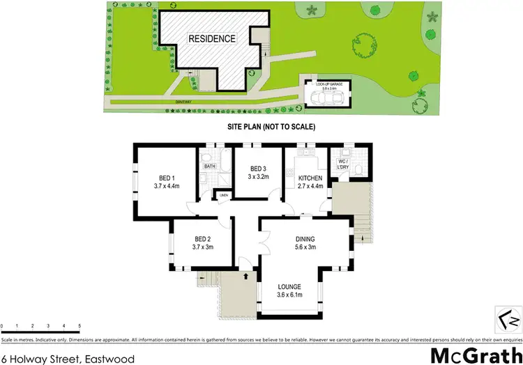 Floorplan of Homely house listing, 6 Holway Street, Eastwood NSW 2122