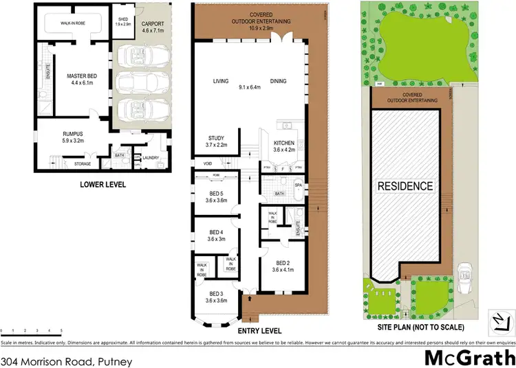 Floorplan of Homely house listing, 304 Morrison Road, Putney NSW 2112