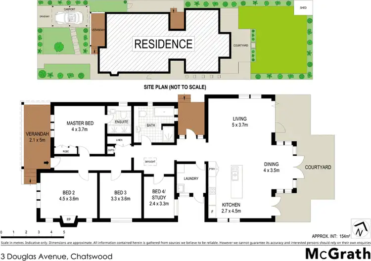 Floorplan of Homely house listing, 3 Douglas Avenue, Chatswood NSW 2067