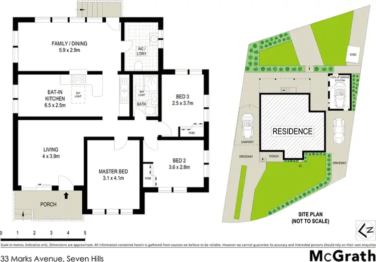 Floorplan of Homely house listing, 33 Marks Avenue, Seven Hills NSW 2147