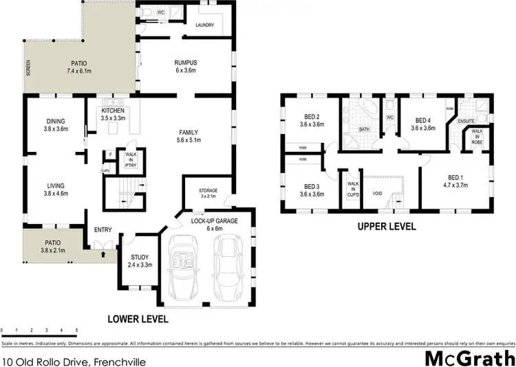 Floorplan of Homely house listing, 10 Old Rollo Drive, Frenchville QLD 4701