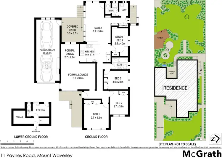 Floorplan of Homely house listing, 11 Paynes Road, Mount Waverley VIC 3149