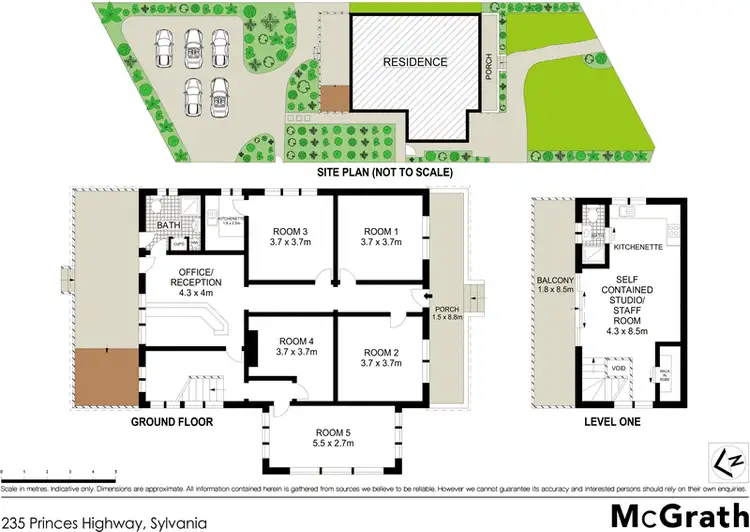 Floorplan of Homely townhouse listing, 235 Princes Highway, Sylvania NSW 2224