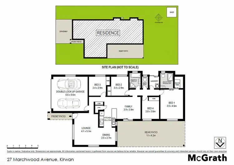 Floorplan of Homely house listing, 27 Marchwood Avenue, Kirwan QLD 4817