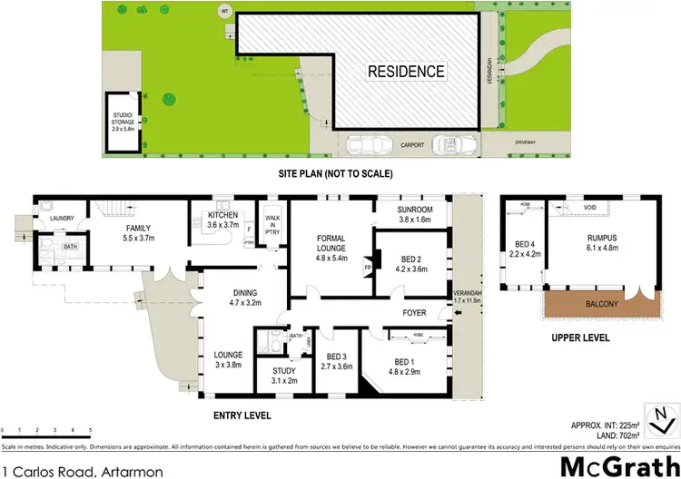 Floorplan of Homely house listing, 1 Carlos Road, Artarmon NSW 2064