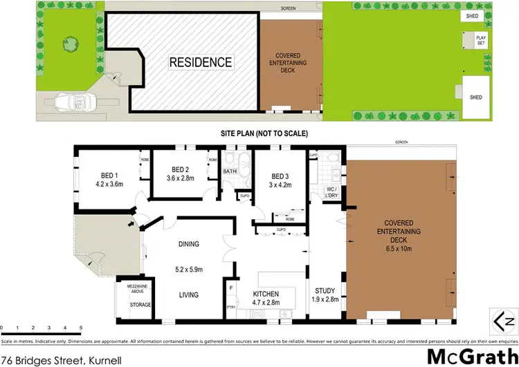 Floorplan of Homely house listing, 76 Bridges Street, Kurnell NSW 2231