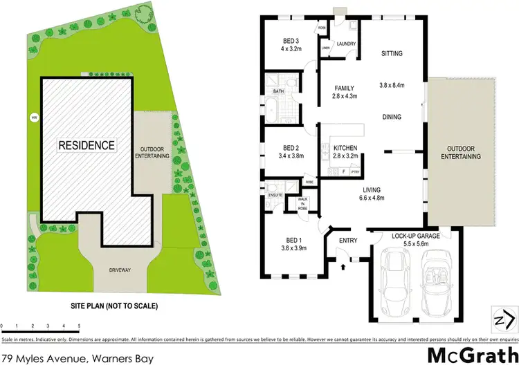 Floorplan of Homely house listing, 79 Myles Avenue, Warners Bay NSW 2282
