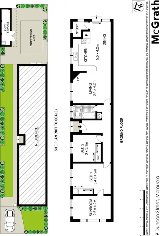 Floorplan of Homely house listing, 9 Duncan Street, Maroubra NSW 2035