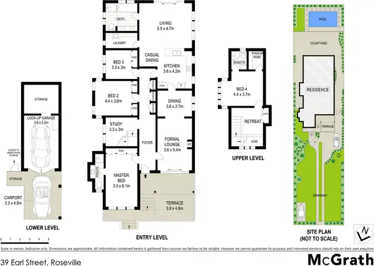 Floorplan of Homely house listing, 39 Earl Street, Roseville NSW 2069