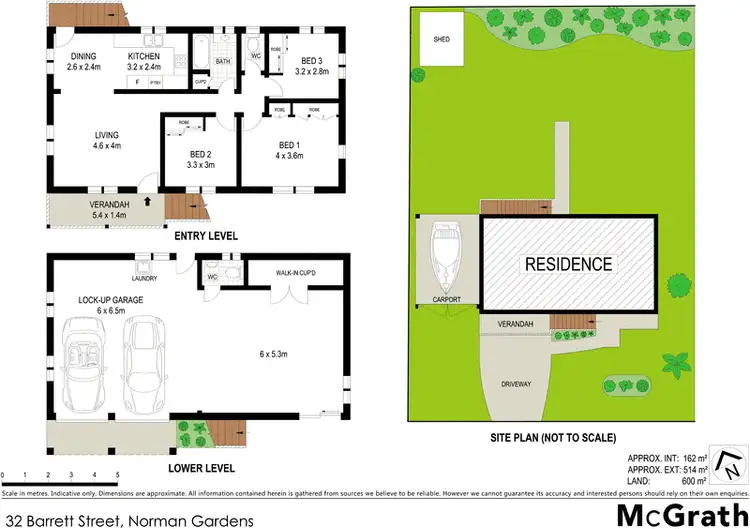 Floorplan of Homely house listing, 32 Barrett Street, Norman Gardens QLD 4701