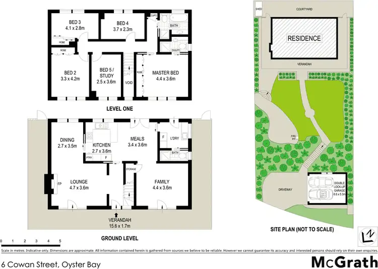 Floorplan of Homely house listing, 6 Cowan Street, Oyster Bay NSW 2225