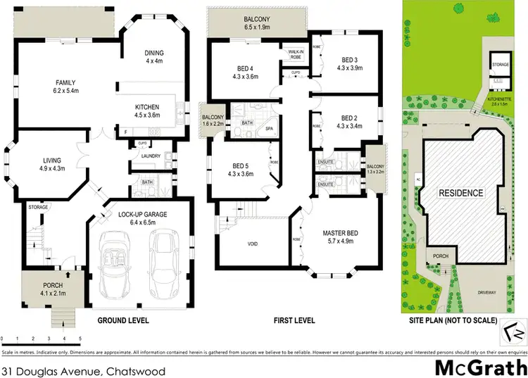 Floorplan of Homely house listing, 31 Douglas Avenue, Chatswood NSW 2067