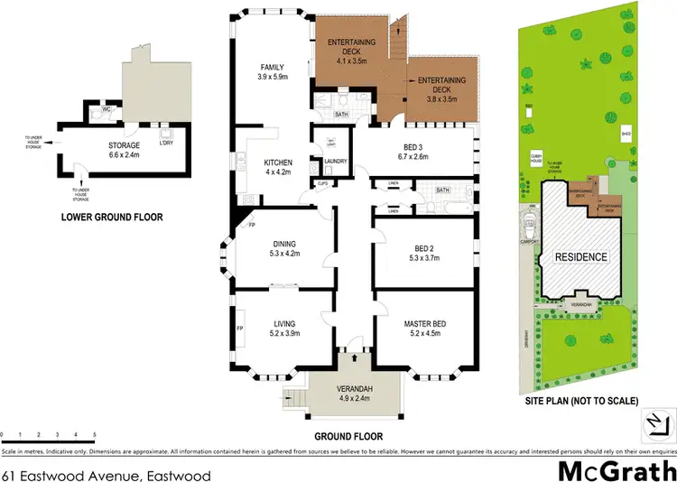 Floorplan of Homely house listing, 61 Eastwood Avenue, Eastwood NSW 2122