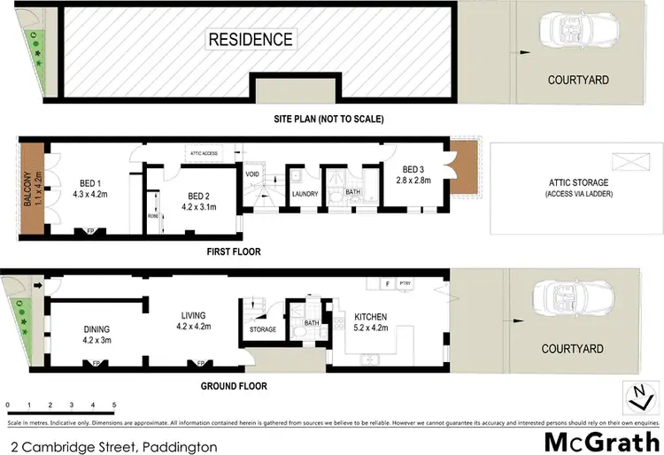 Floorplan of Homely house listing, 2 Cambridge Street, Paddington NSW 2021