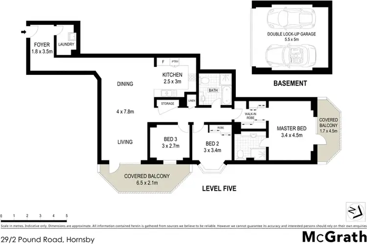 Floorplan of Homely apartment listing, 29/2 Pound Road, Hornsby NSW 2077
