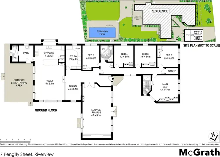 Floorplan of Homely house listing, 7 Pengilly Street, Riverview NSW 2066