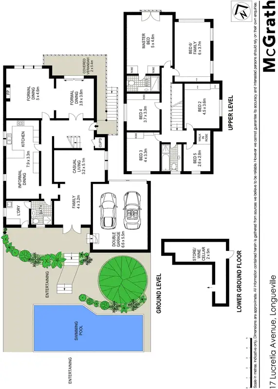 Floorplan of Homely house listing, 17 Lucretia Avenue, Longueville NSW 2066