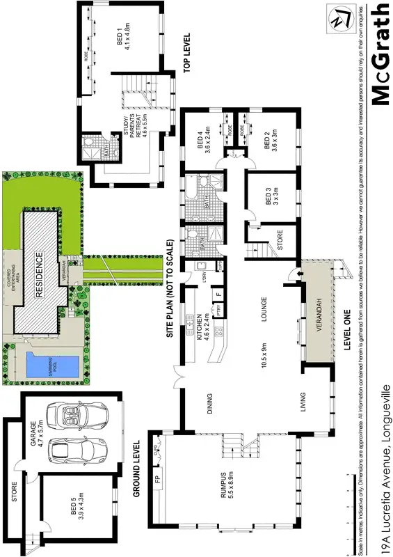 Floorplan of Homely house listing, 19A Lucretia Avenue, Longueville NSW 2066