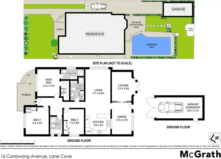 Floorplan of Homely house listing, 16 Currawong Avenue, Lane Cove NSW 2066