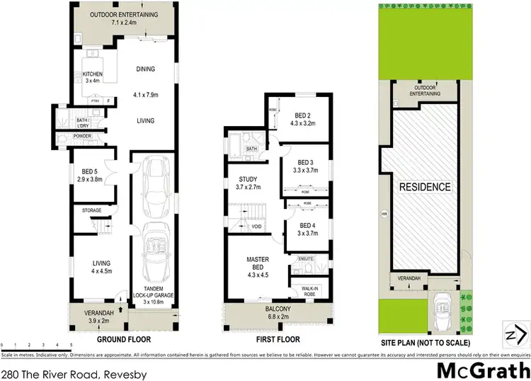 Floorplan of Homely house listing, 280 The River Road, Revesby NSW 2212