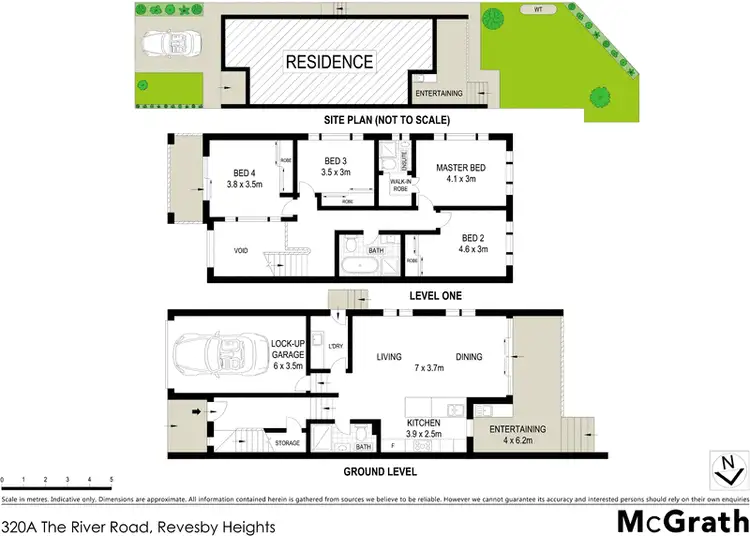 Floorplan of Homely house listing, 320A The River Road, Revesby Heights NSW 2212