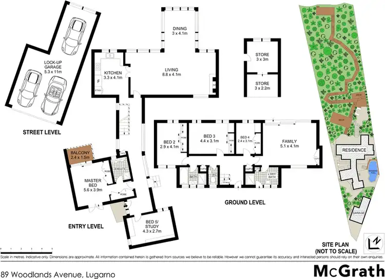 Floorplan of Homely house listing, 89 Woodlands Avenue, Lugarno NSW 2210