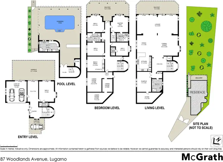 Floorplan of Homely house listing, 87 Woodlands Avenue, Lugarno NSW 2210