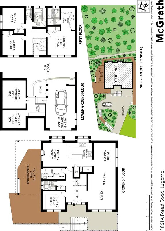 Floorplan of Homely house listing, 1061A Forest Road, Lugarno NSW 2210