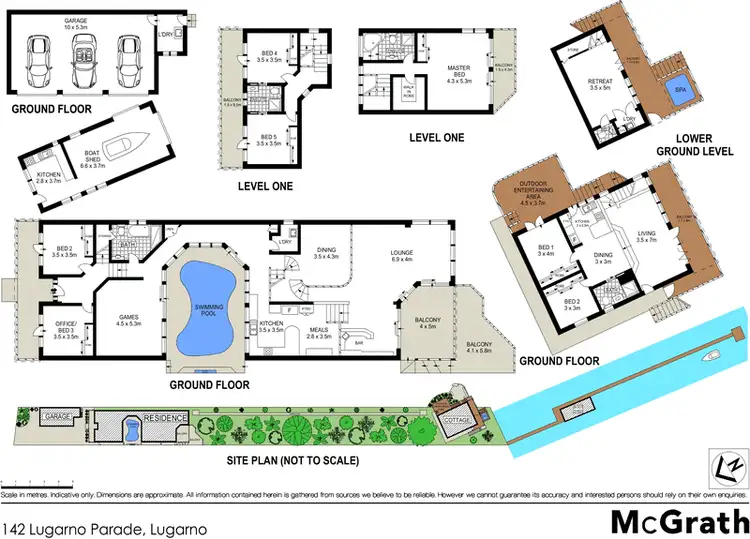 Floorplan of Homely house listing, 142 Lugarno Parade, Lugarno NSW 2210