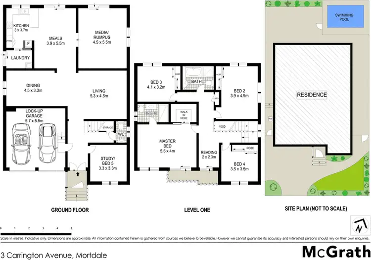 Floorplan of Homely house listing, 3 Carrington Avenue, Mortdale NSW 2223