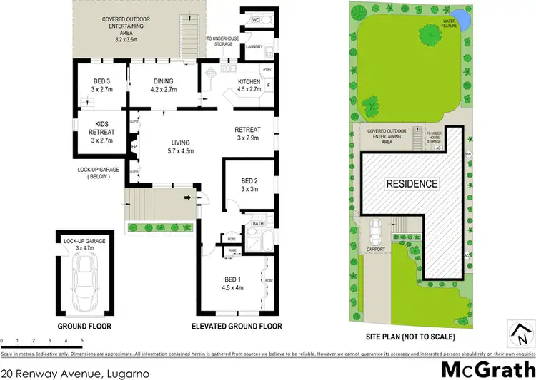 Floorplan of Homely house listing, 20 Renway Avenue, Lugarno NSW 2210