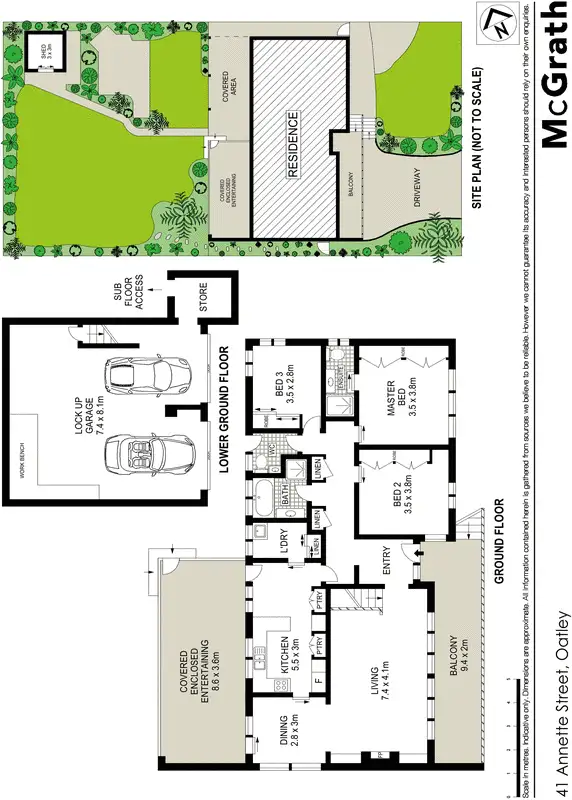 Floorplan of Homely house listing, 41 Annette Street, Oatley NSW 2223