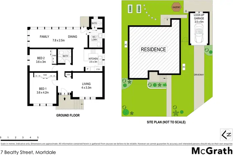 Floorplan of Homely house listing, 7 Beatty Street, Mortdale NSW 2223