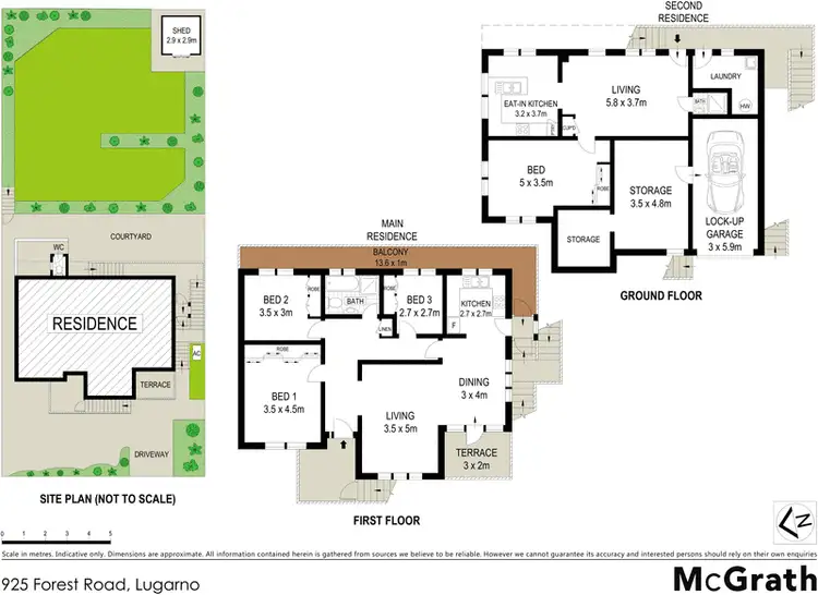 Floorplan of Homely house listing, 925 Forest Road, Lugarno NSW 2210