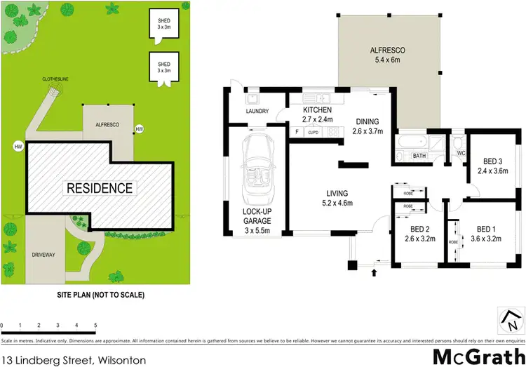Floorplan of Homely house listing, 13 Lindberg Street, Wilsonton QLD 4350